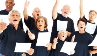 Image - senior citizens love to sing!
